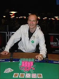 Ville Wahlbeck vuoden 2009 WSOP:ssa