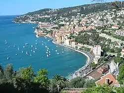 Villefranche-sur-Merin satama.