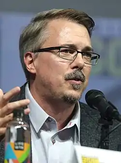 Vince Gilligan San Diego Comic-Con International -tapahtumassa vuonna 2018.