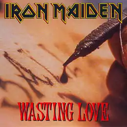 Singlen ”Wasting Love” kansikuva