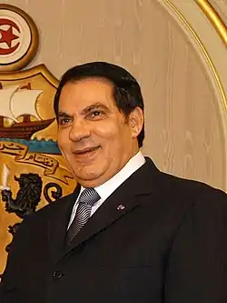 Ben Ali vuonna 2004.