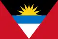 Lo drapél d’Antigoa-et-Barbuda