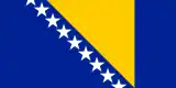 Lo drapél de la Bosnie-Hèrzègovena