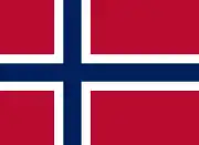 Drapél de la Norvège