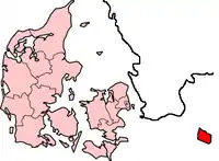 Laag faan Bornholm uun Denemark