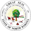 North Dakota delstatssegl