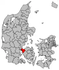 Laag faan Middelfart uun Denemark