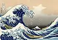 Det grat waag föör Kanagawa, moolet faan Katsushika Hokusai