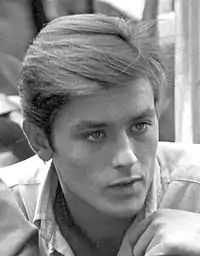 Delon yn 1959.