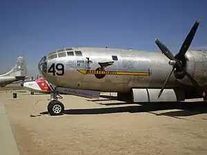 Boeing B-29 Superfortress fan it March Field Air Museum, 2007.