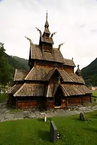 Staaftsjerke fan Borgund, Noarwegen (om 1150)