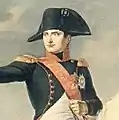 Napoleon, mei syn ikoanyske steek op.