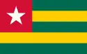 Flagge fan Togo