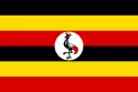 Flagge fan Uganda