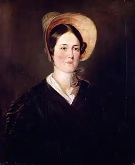 Grace Darling op in skilderij fan Thomas Musgrave Joy (1812-1866).