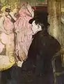 Maxime Dethomas: Au Bal de l'Opera (1896) Henri de Toulouse-Lautrec, National Gallery of Art