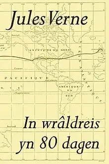 De foarside fan 'e Fryske oersetting, útjûn troch it (Nederlânske) Jules Verne Genoatskip yn 2010.