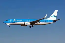 In Boeing 737-800 fan 'e KLM