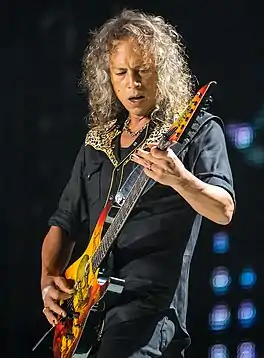 Kirk Hammett yn 2017