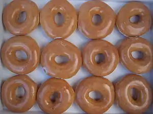 doughnuts mei trochsichtige sûkerglazuer