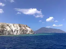 De eilannen Lipari en Salina.