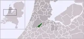 Lokaasje fan de gemeente Aalsmeer