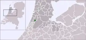 Lokaasje fan de gemeente Heemstede