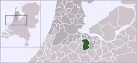 Lokaasje fan de gemeente Widemarren