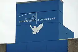 Logo fan de universiteit