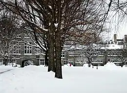 Pembroke Hall op de kampus fan Bryn Mawr-kollezje