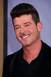 Robin Thicke in Hollywood California  - July 2019