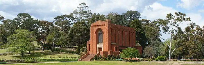 De Littlejohn Memorial Chapel, de universiteitskapel fan it Scotch College yn Melbourne (Austraalje)