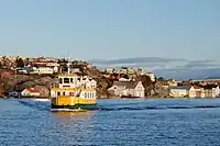 Fearboat tusken de eilannen fan Kristiansund