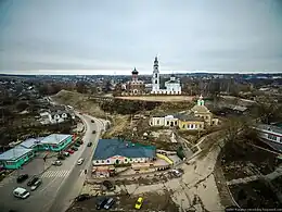 Sicht op it kremlyn fan Volokolamsk