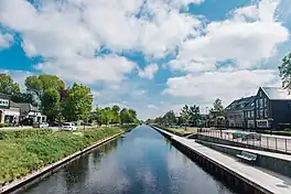 De Verlengde Hoogeveense Vaart yn Nij-Amsterdam