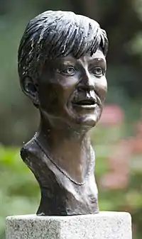 Monumint foar Veronica Guerin yn Kastiel Dublin