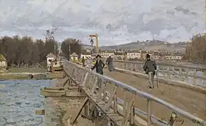 Passerelle d'Argenteuil (1872), Paris, musée d'Orsay.