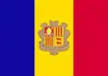 Andorra bayrak