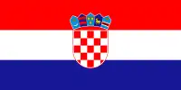 Kroațiya bayrak