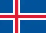 İslandiya bayrak