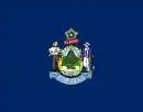 State flag of Maine