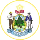 State seal of Maine