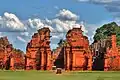 Ruinas jesuíticas de San Ignacio Miní, Argentína, ypýpe Ruinas jesuíticas de Jesús y Trinidad, Paraguái