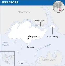 Lokasi Singapura