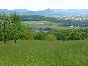 D Achl, vu Schlaitdorf uus gsähne.