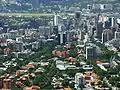 Skyline vum Stadtdail Chacao, Caracas