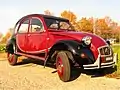 2CV Charleston (Rouge Delage / Noir)