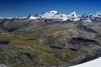 Gran Paradiso vu Lago Rosset