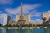 s’ Paris Las Vegas mìt’ma klaina Eiffelturm