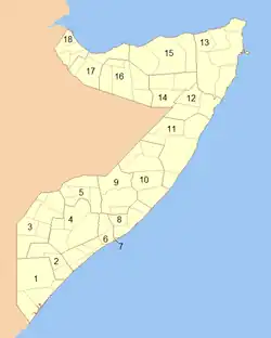 Regione vu Somalia